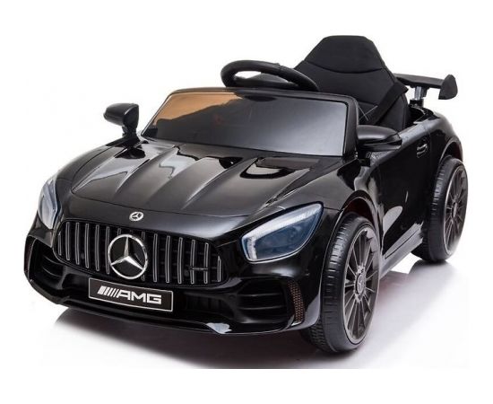 Leggodt Mercedes Benz GTR AMG 12V elektroauto, melns