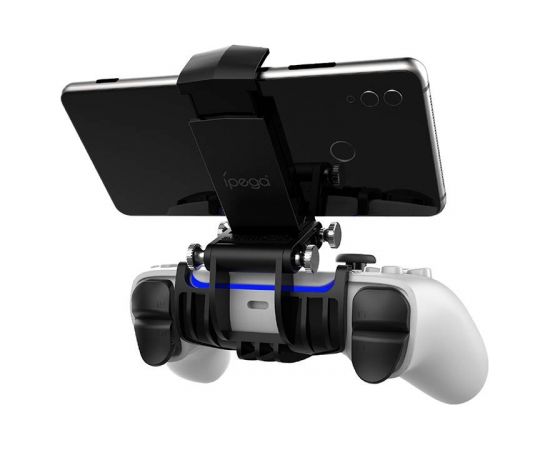 Mobile phone holder iPega PG-P5005 for PS5 controller (black) Spēļu kontrolieri