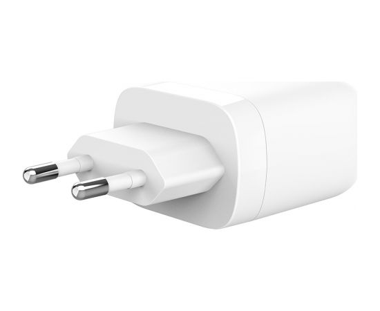 Silicon Power charger USB-C/USB QM25 30W, white