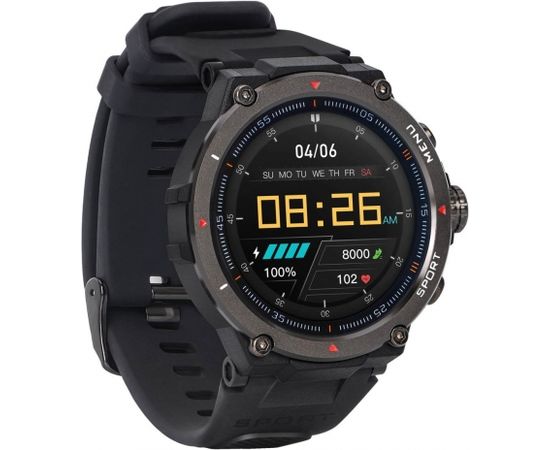 Garett Smartwatch GRS Pro Vīriešu viedpulkstenis IPS / Bluetooth / IP68 / GPS / SMS