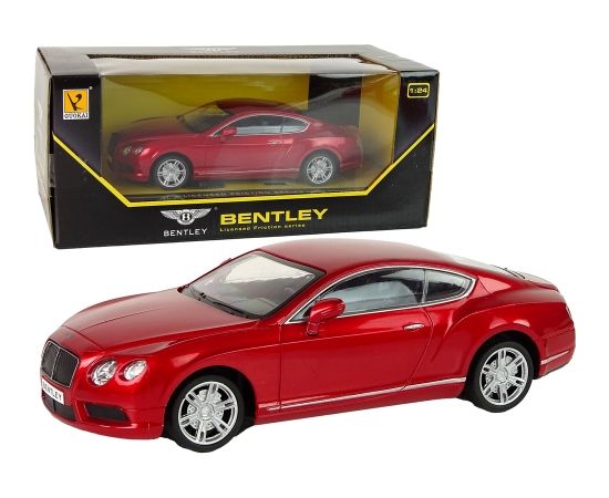 Bentley 1:24 rotaļu auto, sarkans