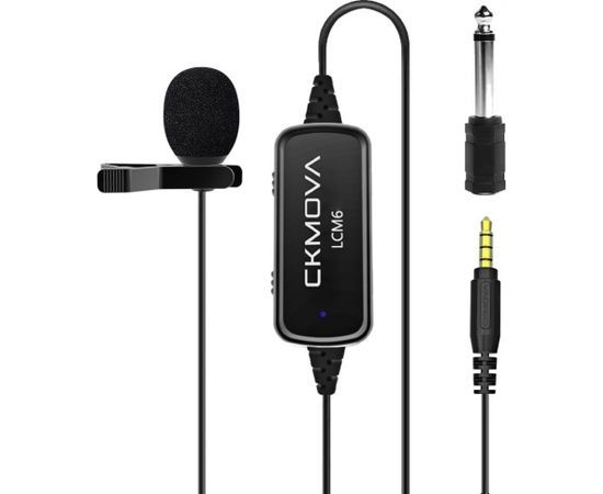 CKMOVA LCM6 - TIE MICROPHONE FOR CAMERAS AND SMARTPHONES