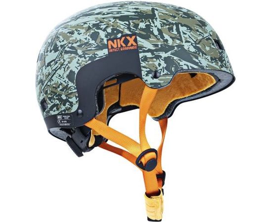 Aizsargķivere NKX Brain Saver Camo - S izmērs