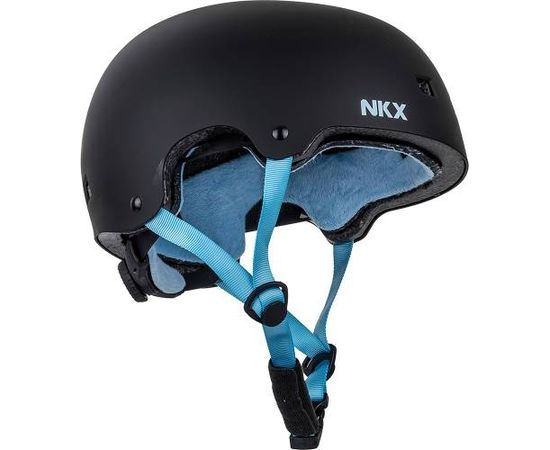 Aizsargķivere NKX Brain Saver Black Blue - S izmērs