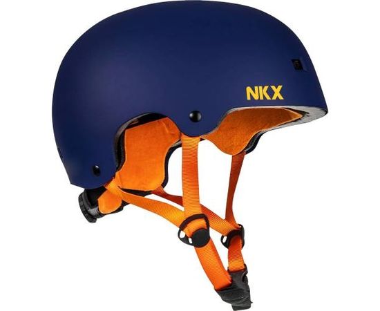 Aizsargķivere NKX Brain Saver Navy orange - L izmērs