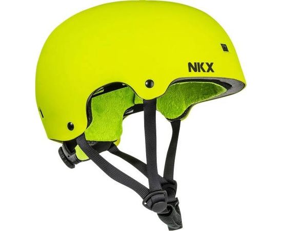 Aizsargķivere NKX Brain Saver Limegreen - S izmērs