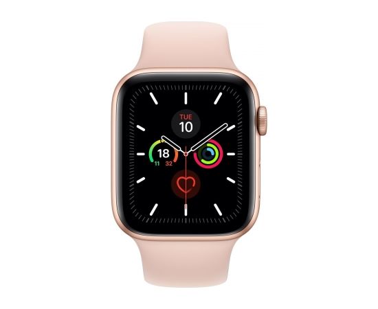 Fusion Silicone pulksteņa siksniņa Apple Watch 8 | 7 | 6 | 5 | 4 | 3 | 2 | SE (45 | 44 | 42mm) smilšu krāsa