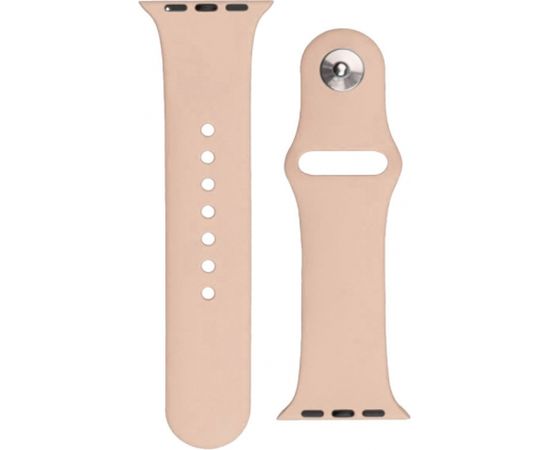 Fusion Silicone pulksteņa siksniņa Apple Watch 8 | 7 | 6 | 5 | 4 | 3 | 2 | SE (45 | 44 | 42mm) smilšu krāsa