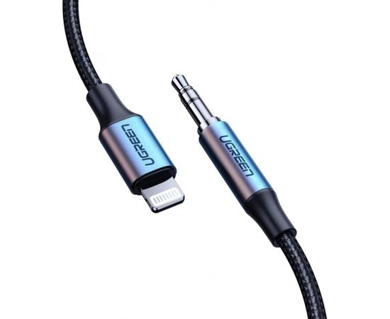 Ugreen MFI Lightning - 3,5 mm mini jack audio cable AUX headphones adapter gray (70509)