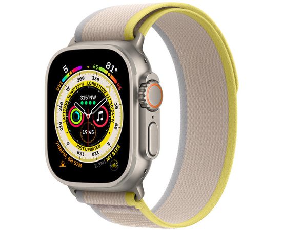 Apple Watch Ultra GPS Cellular 49mm Trail Loop M/L Yellow/Beige