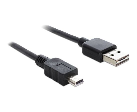 DeLOCK EASY USB 2.0-A > mini USB black 3m - Plug/Plug