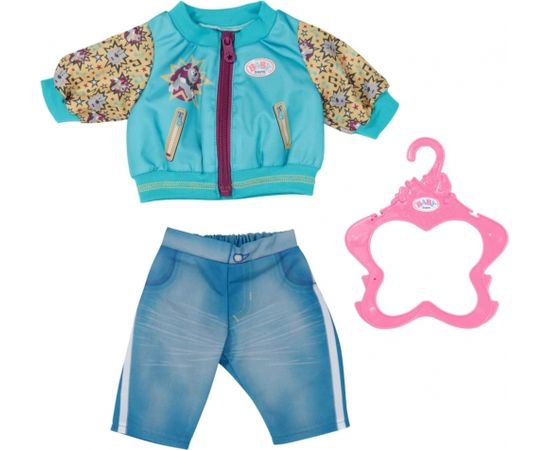 ZAPF Creation BABY born outfit with jacket 43cm, doll accessories (including clothes hanger) Куклы и аксессуары