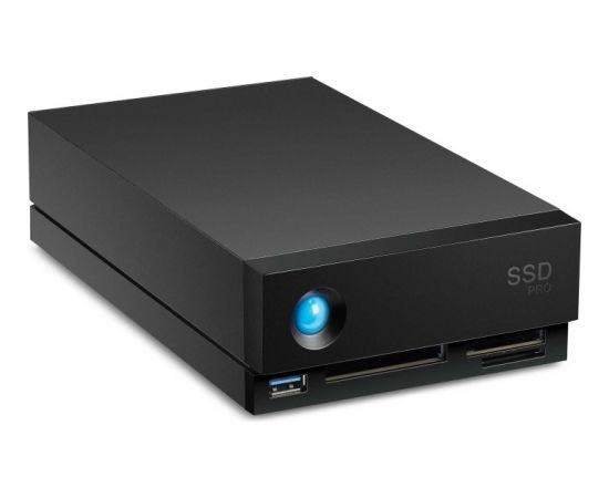 Seagate LaCie 1big Dock Pro 4000 GB Black, Solid State Drive