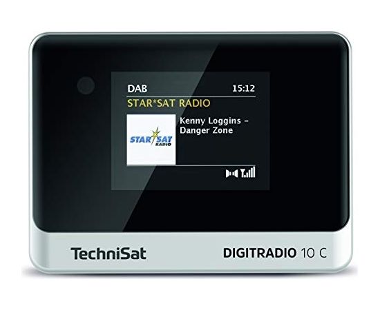 TechniSat DIGIT RADIO 10 C, adapter (black / silver, FM, DAB +)