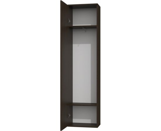 Top E Shop Topeshop DUO SZAFKA CZERŃ bedroom wardrobe/closet 2 shelves 1 door(s) Black