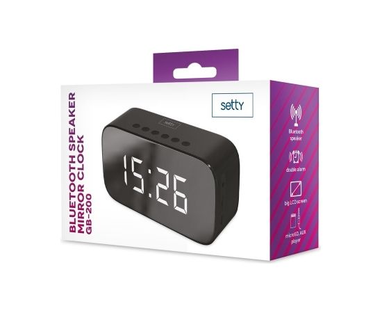 Setty GB-200 Bluetooth Колонка с Функцией Часы