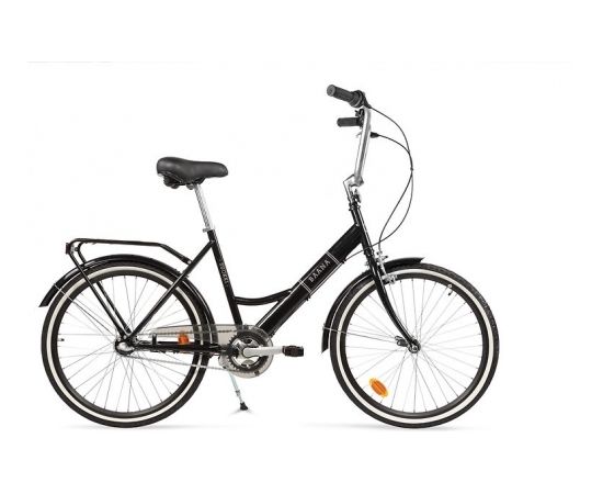 Baana Suokki 24" velosipēds, 3 ātrumu, melns