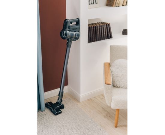 AENO Cordless vacuum cleaner SC1: electric turbo brush, LED lighted brush, resizable and easy to maneuver, 120W