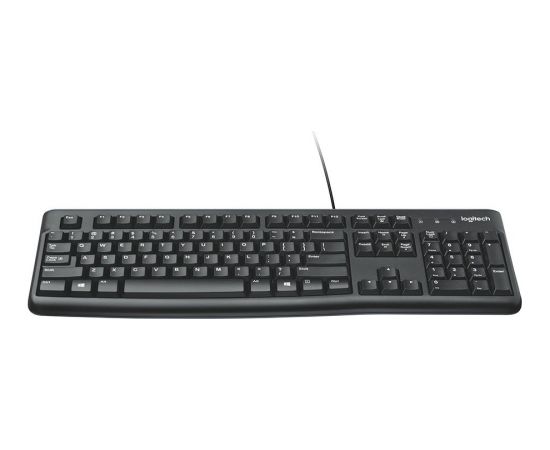 LOGITECH K120 Corded Keyboard - USB - NORDIC