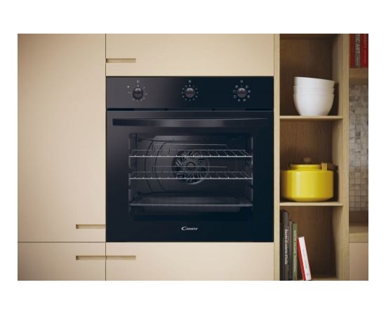 Candy Idea FIDCN602 65 L 2400 W A+ Black Cepeškrāsnis, iebūvējamas