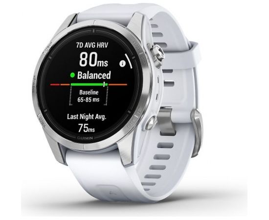 Garmin Epix Pro sporta pulkstenis, 42 mm, balts