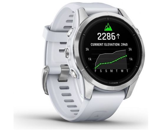 Garmin Epix Pro sporta pulkstenis, 42 mm, balts