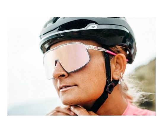 Julbo Density saulesbrilles, caurspīdīgas/rozā Saules Brilles