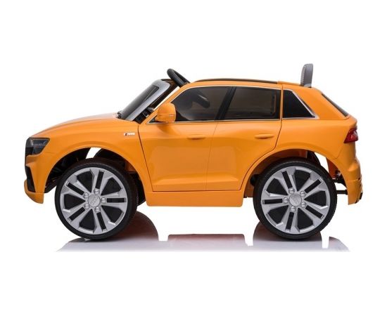 Lean Sport Audi Q8 JJ2066, dzeltens lakots Elektromobilis bērniem