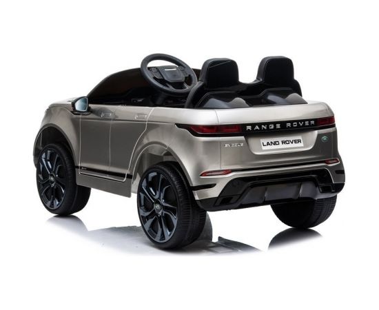 Lean Cars Divvietīgs bērnu elektromobilis Lean Range Rover Evoque, sudrabains Bērnu elektriskās automašīnas