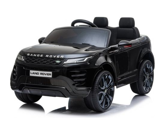 Lean Sport Divvietīgs bērnu elektromobilis Lean Range Rover Evoque, melnas krāsas