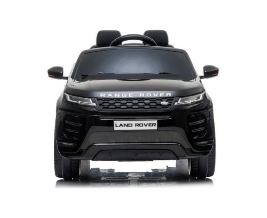 Lean Cars  Lean Range Rover Evoque, melns Divvietīgs bērnu elektromobilis Bērnu elektriskās automašīnas