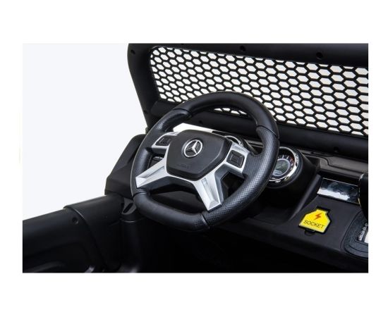Lean Sport Elektriskā apvidus automašīna Mercedes Unimog 4 x 4, sarkanā krāsā