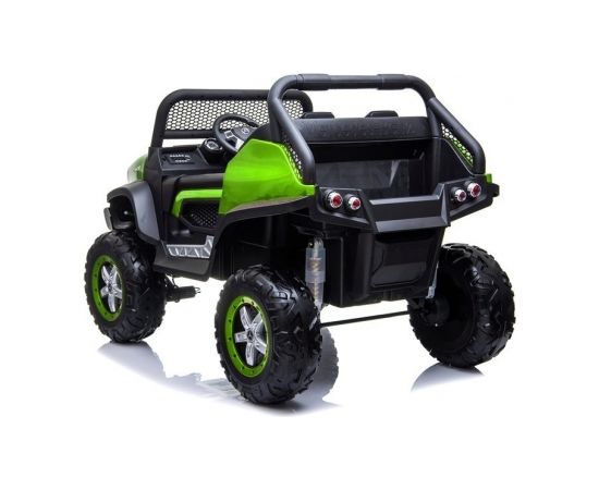 Lean Sport Mercedes Unimog bērnu elektromobilis zaļš Bērnu elektriskās automašīnas