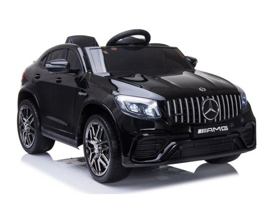 Lean Sport Elektriskā apvidus automašīna Mercedes QLS-5688, melna krāsa Bērnu elektriskās automašīnas