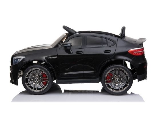 Lean Sport Elektriskā apvidus automašīna Mercedes QLS-5688, melna krāsa Bērnu elektriskās automašīnas