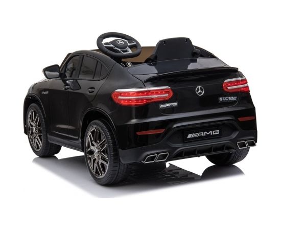 Lean Sport Elektriskā apvidus automašīna Mercedes QLS-5688, melna krāsa Bērnu elektriskās automašīnas