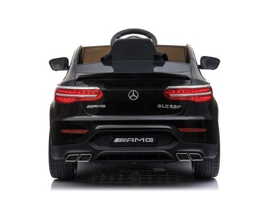 Lean Sport Elektriskā apvidus automašīna Mercedes QLS-5688, melna krāsa Bērnu elektriskās automašīnas