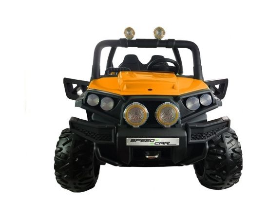 Lean Cars HL2188 Elektriskā apvidus automašīna bērniem, oranžā Детский электромобиль