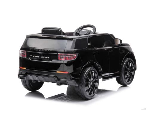 Lean Cars Range Rover BBH-023, melns lakots Vienvietīgs elektromobilis bērniem