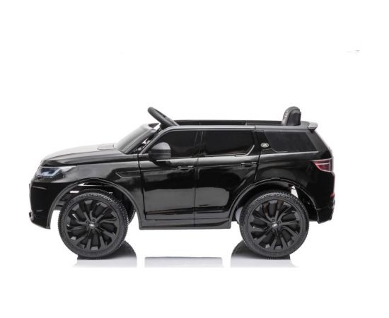 Lean Cars Range Rover BBH-023, melns Vienvietīgs elektromobilis bērniem