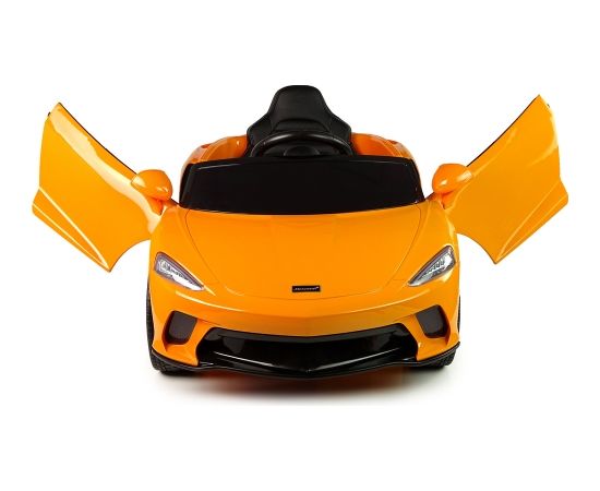 Lean Cars McLaren GT 12V, oranžs lakots Vienvietīgs elektromobilis bērniem