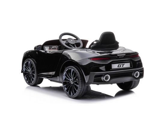 Lean Cars  McLaren GT 12V, melns Vienvietīgs elektromobilis bērniem