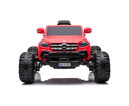 Lean Sport LEAN CARS Mercedes DK-MT950 4x4, sarkans Vienvietīgs bērnu elektromobilis