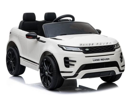 Lean Sport Range Rover Evoque, baltā krāsā Elektriskā apvidus automašīna Детский электромобиль