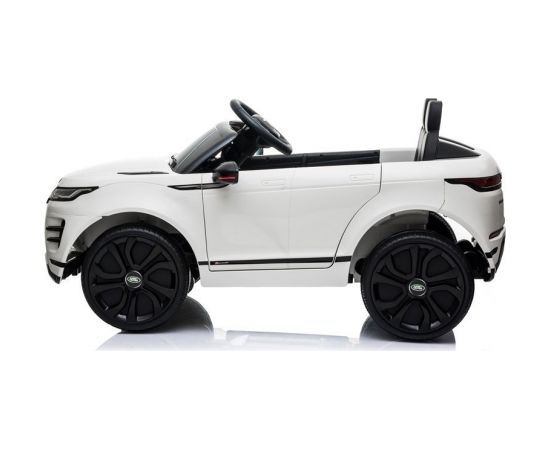 Lean Sport Range Rover Evoque, baltā krāsā Elektriskā apvidus automašīna Детский электромобиль