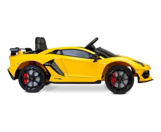 Toyz Lamborghini Aventador SVJ bērnu elektromobili,  tālvadības pults - dzeltena