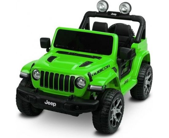 Vienvietīgs bērnu elektromobilis Toyz Jeep Rubicon, zaļš