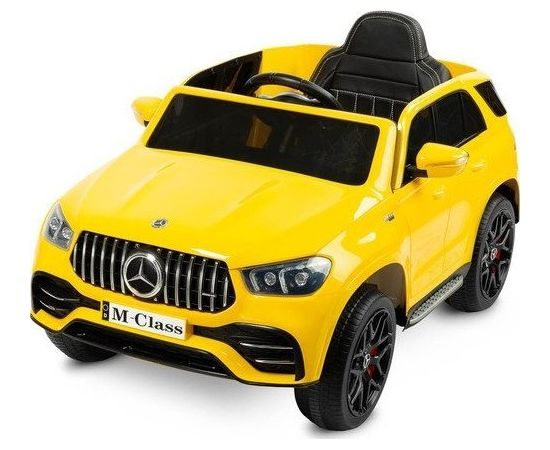 Toyz Mercedes W166, dzeltens Vienvietīgs bērnu elektromobilis