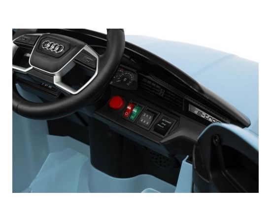 Toyz Audi E-tron Sportback, zils Vienvietīgs bērnu elektromobilis