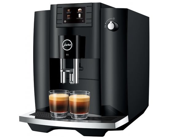 Jura E6 Piano Black espresso machine (EC)